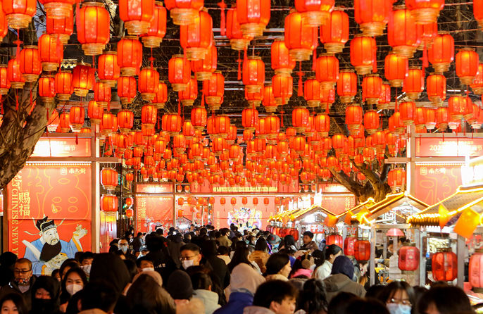 เมืองจิ้นเฉิง มณฑลซานซี: เตรียมเฉลิมฉลองเทศกาลหยวนเซียว