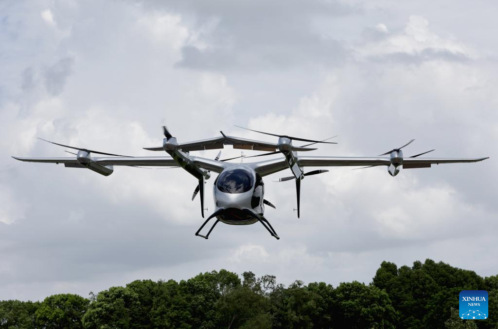 สตาร์ทอัปจีนส่งมอบ eVTOL ระดับตันที่ผลิตในประเทศจีน