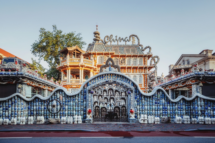 บ้านพอร์ซเลน (Porcelain House) ในเทียนจิน （ภาพจาก CFP）