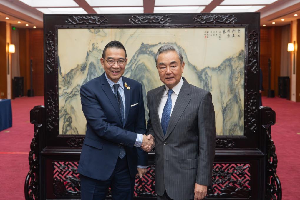 จีน-ไทยให้คำมั่นส่งเสริมความสัมพันธ์ทวิภาคีผ่านความร่วมมือแม่น้ำล้านช้าง-แม่น้ำโขง