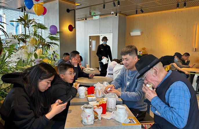 แมคโดนัลด์ขยายกิจการไปทุกมณฑลในจีนแผ่นดินใหญ่