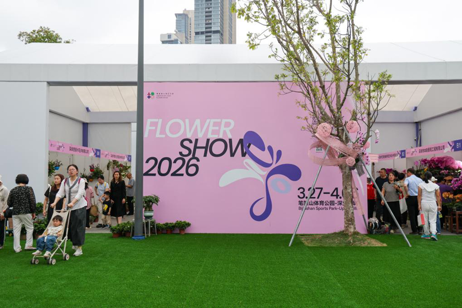 งานแสดงดอกไม้เขตอ่าวใหญ่กวางตุ้ง-ฮ่องกง-มาเก๊า เปิดฉากขึ้น ณ เมืองเซินเจิ้น