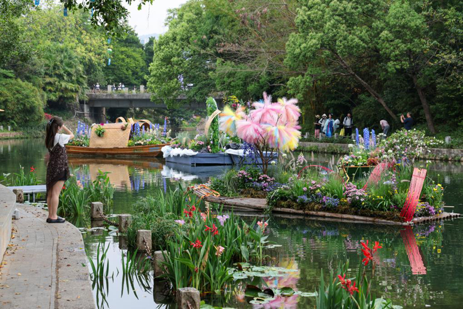 งานแสดงดอกไม้เขตอ่าวใหญ่กวางตุ้ง-ฮ่องกง-มาเก๊า เปิดฉากขึ้น ณ เมืองเซินเจิ้น